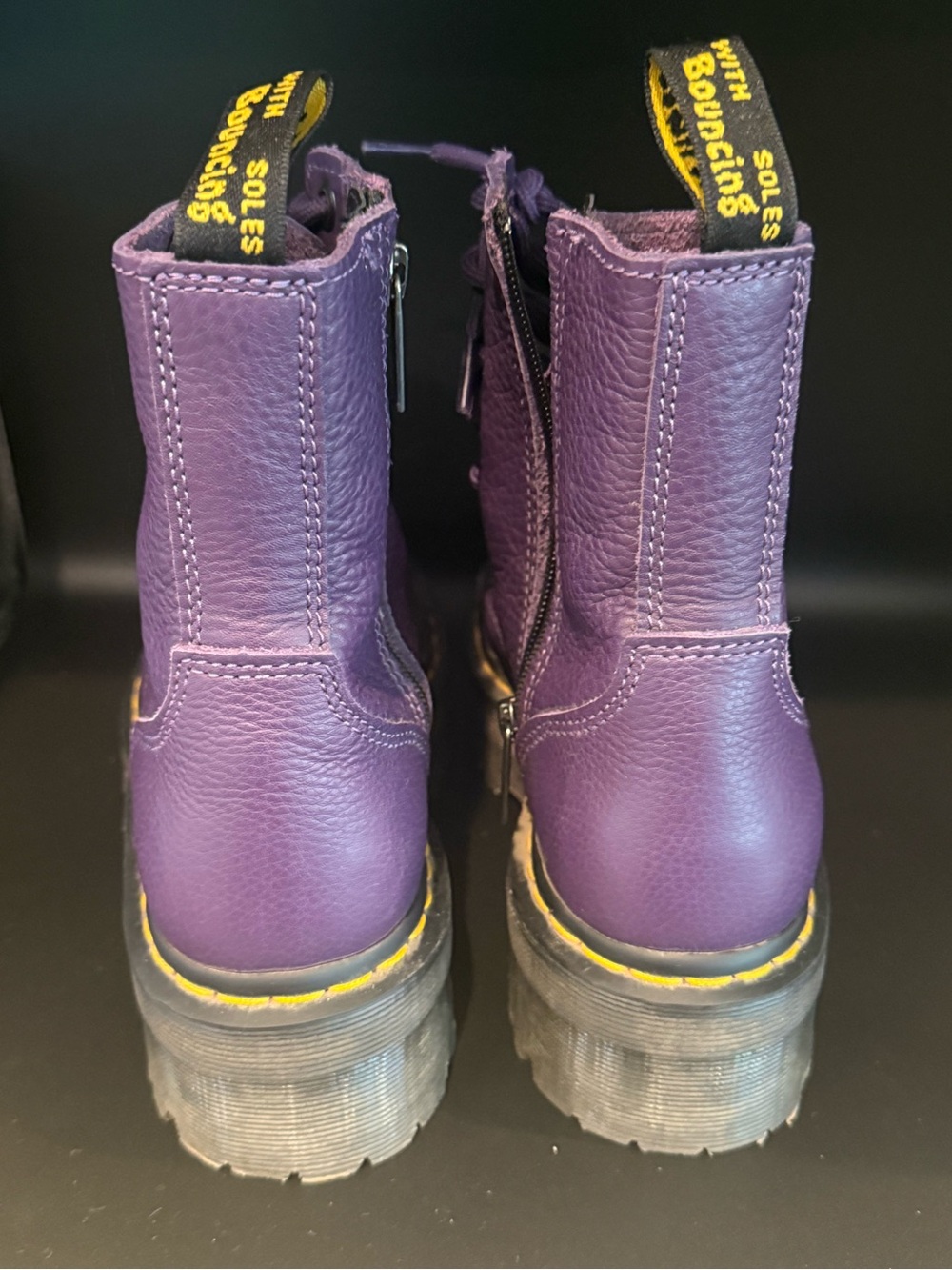 Doc Martens JADON III Pisa Leather Platform Boots - Picture 6 of 10